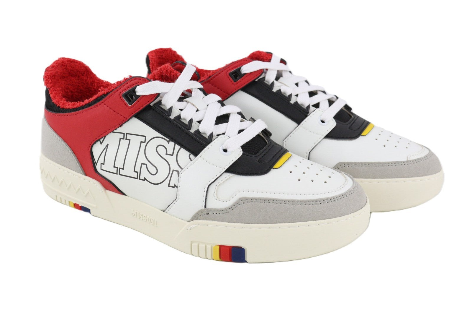 ACBC X MISSONI SHMISBAL „Basket 90'“ unisex sportbačiai, EU41, su raišteliais, įvairių spalvų 