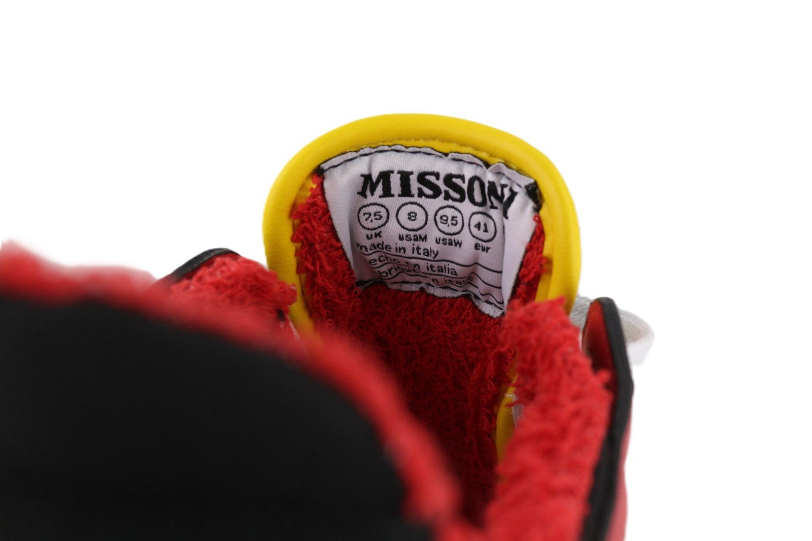 ACBC X MISSONI SHMISBAL „Basket 90'“ unisex sportbačiai, EU41, su raišteliais, įvairių spalvų 