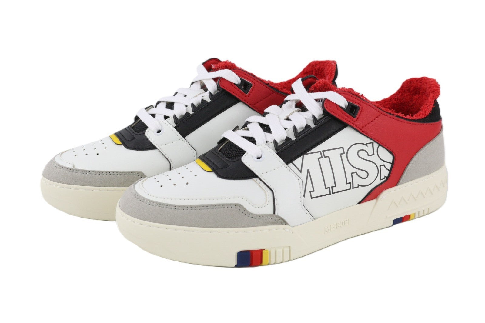 ACBC X MISSONI SHMISBAL „Basket 90'“ unisex sportbačiai, EU41, su raišteliais, įvairių spalvų 