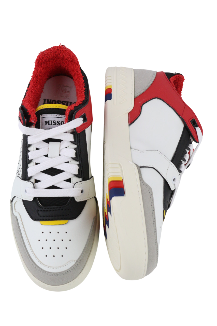 ACBC X MISSONI SHMISBAL „Basket 90'“ unisex sportbačiai, EU41, su raišteliais, įvairių spalvų 