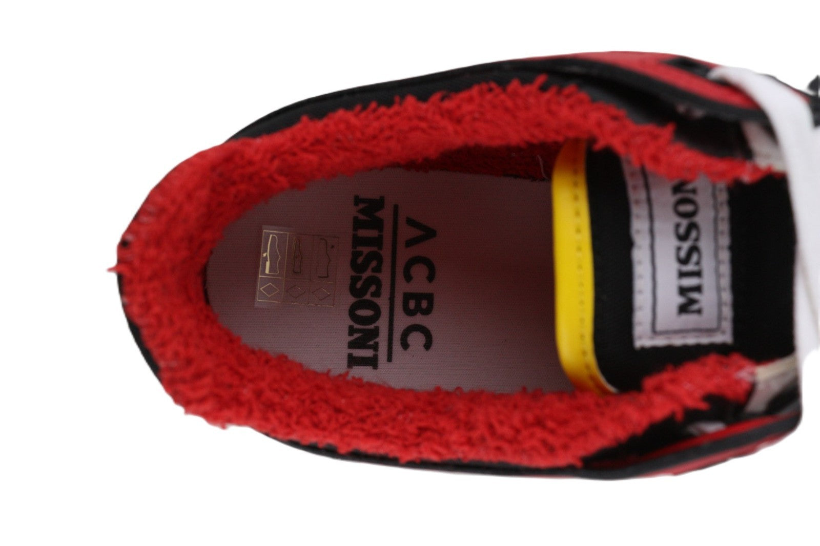 ACBC X MISSONI SHMISBAL „Basket 90'“ unisex sportbačiai, EU41, su raišteliais, įvairių spalvų 