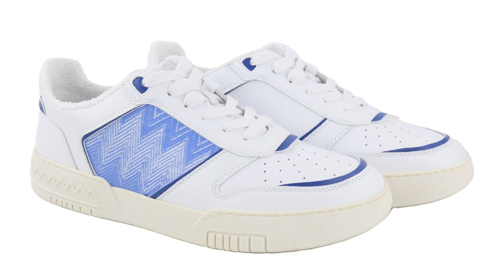 ACBC X MISSONI SHMIBNL Unisex sportbačiai su mėlynomis detalėmis, žemakulniai 