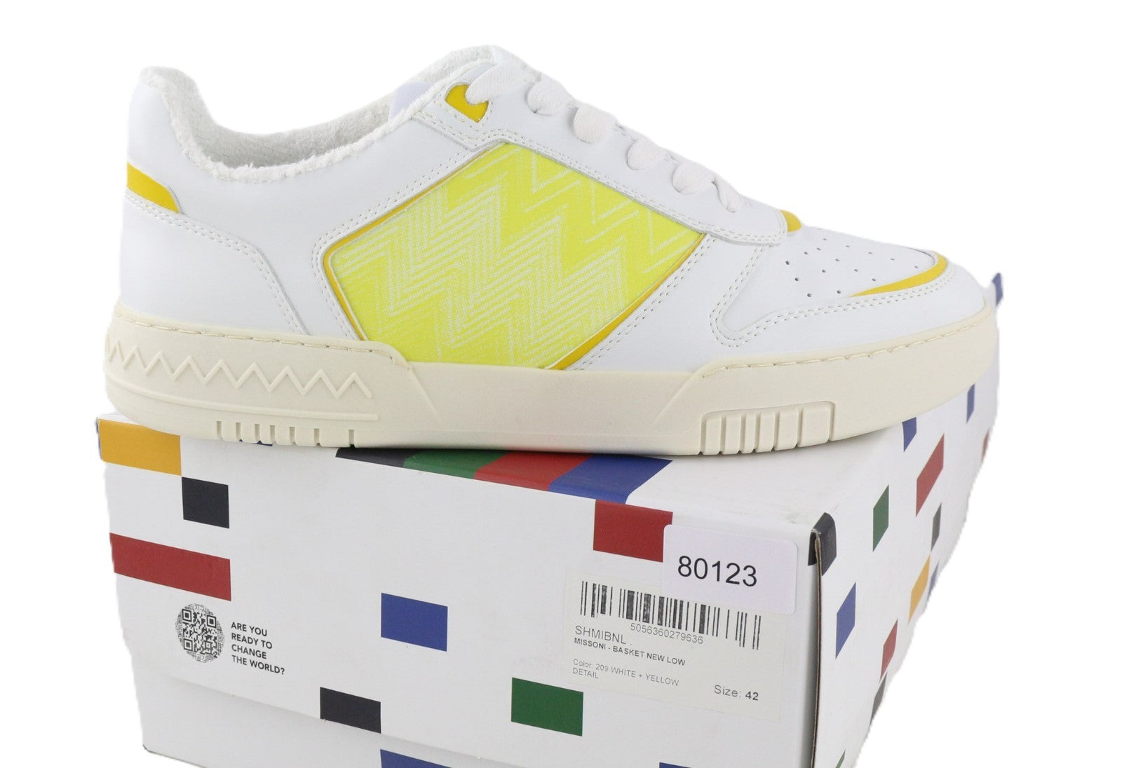 ACBC X MISSONI SHMIBNL Unisex sportbačiai su dengtu audiniu, EU42, dydis 