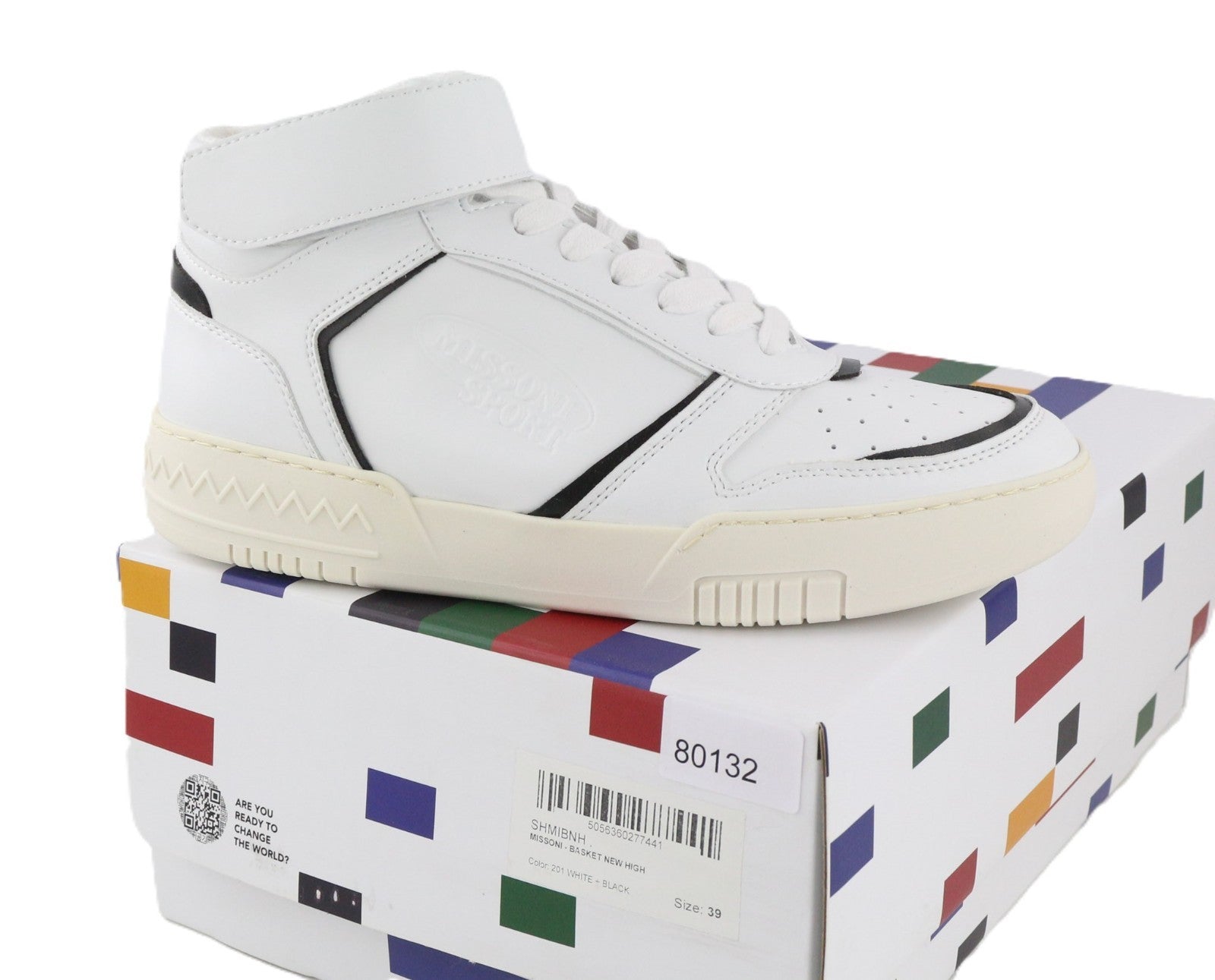 ACBC X MISSONI SHMIBNH Unisex sportbačiai su guminiu padu ir raišteliais, aukštu padu, 39 € 