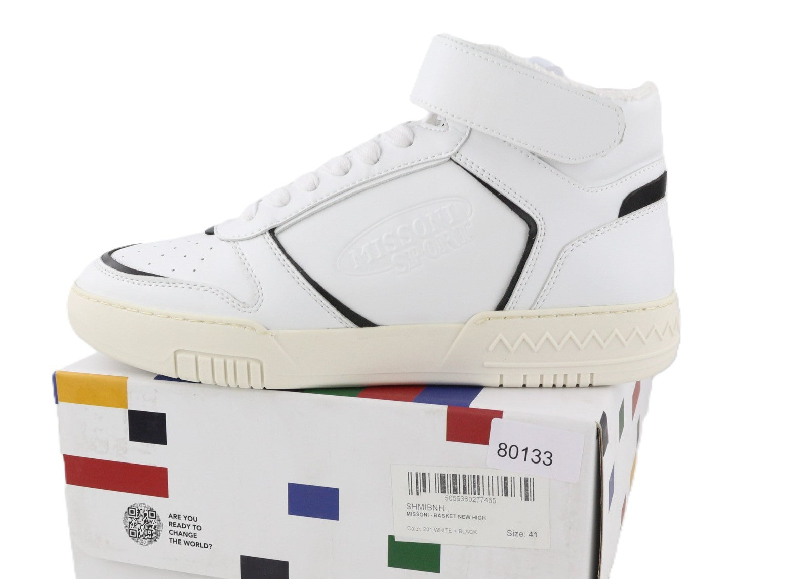 ACBC X MISSONI SHMIBNH Unisex sportbačiai su guminiu padu ir raišteliais, aukštu kulnu, EU41 