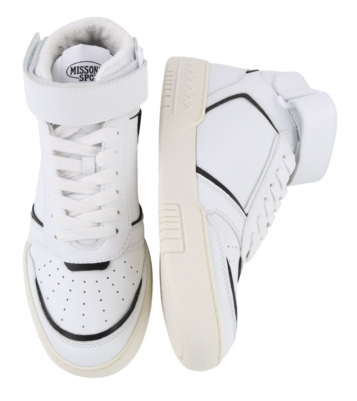 ACBC X MISSONI SHMIBNH unisex sportbačiai su aukštais krepšeliais ir guminiu padu, EU40 