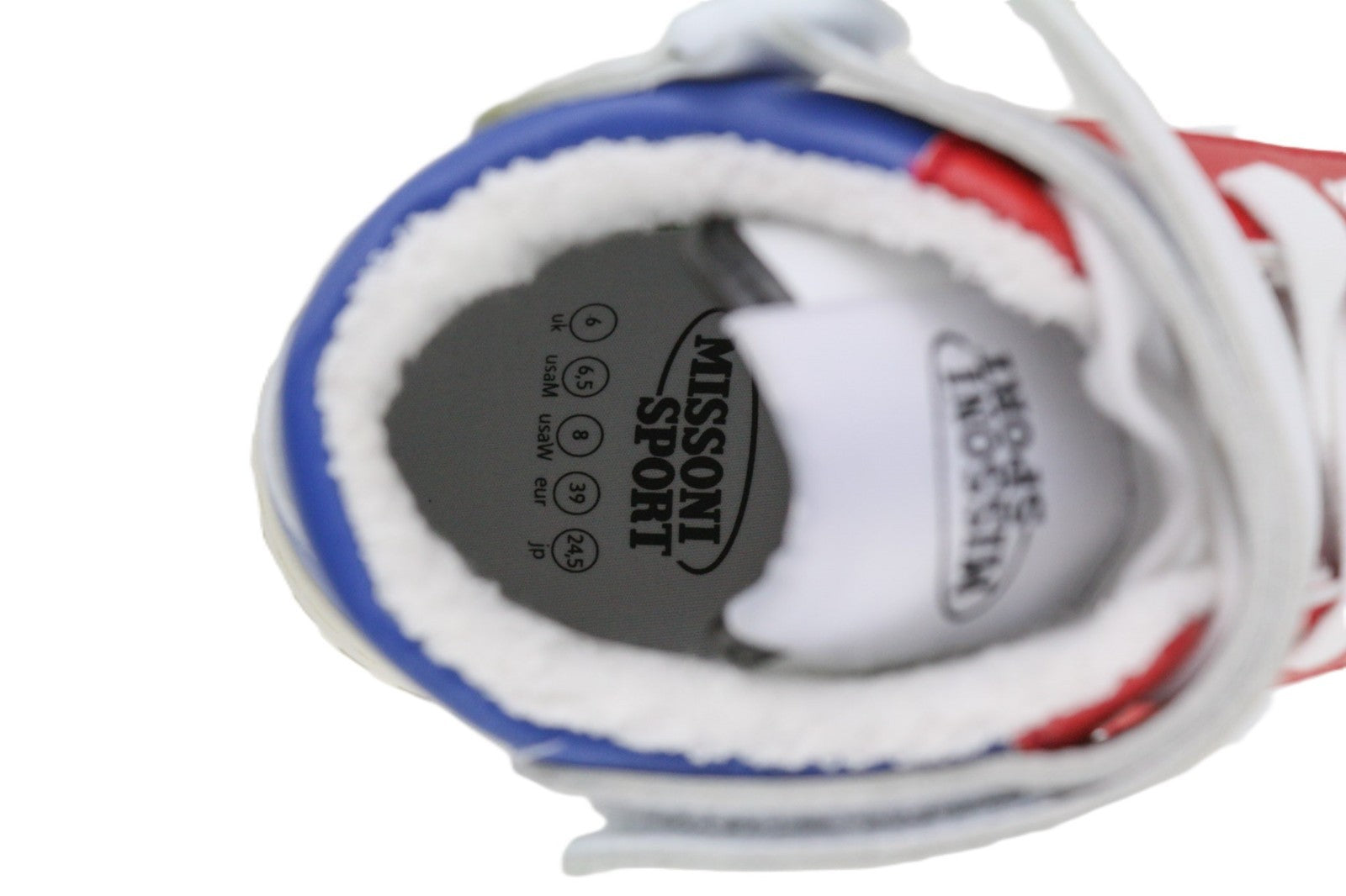 ACBC X MISSONI SHMIBNH unisex sportbačiai su aukštais krepšeliais, EU39, sportinio stiliaus, su pamušalu. 