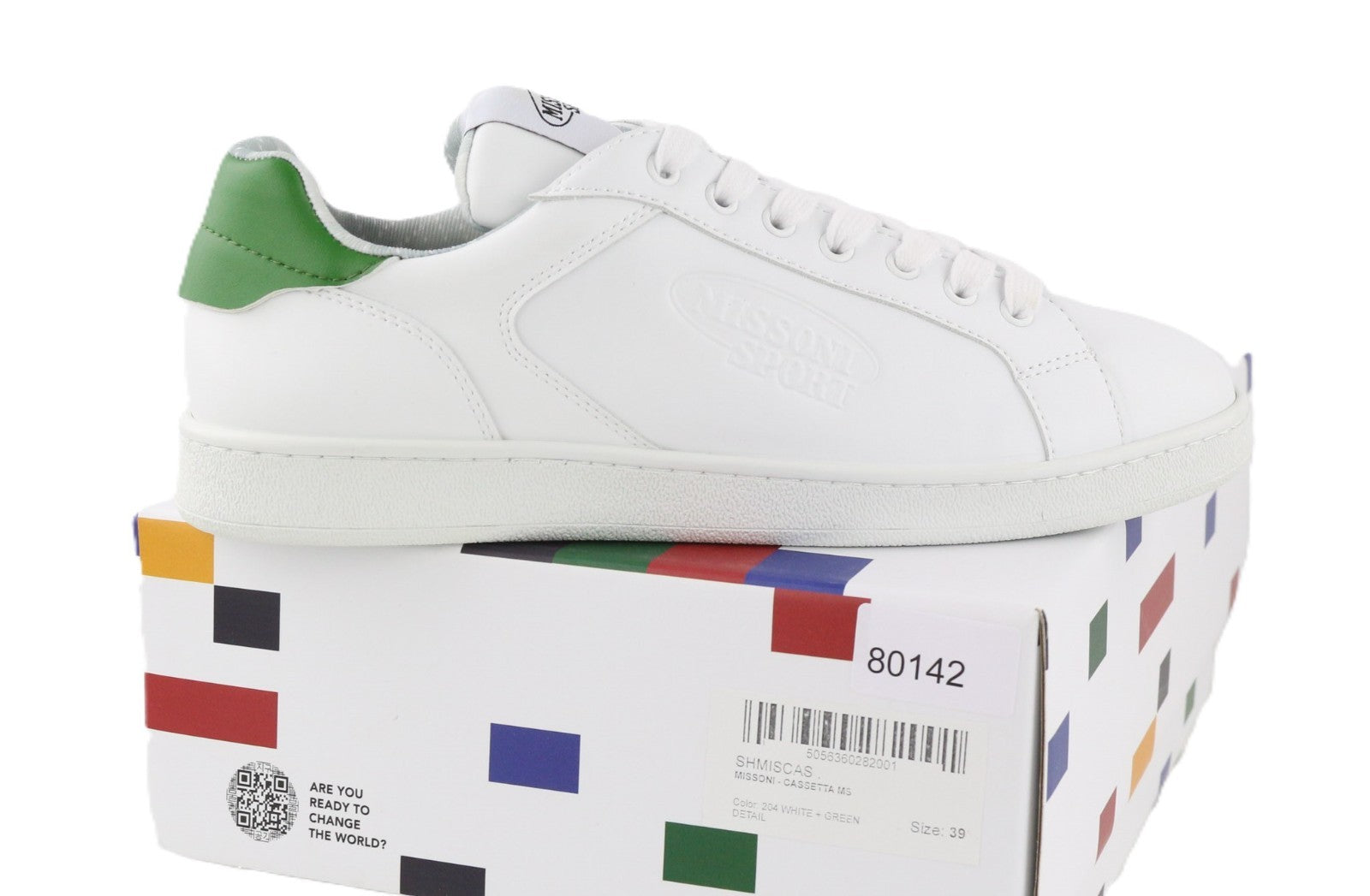 ACBC X MISSONI SHMISCAS Cassetta MS Sport Unisex sportbačiai, 39 dydis, padengti audiniu 