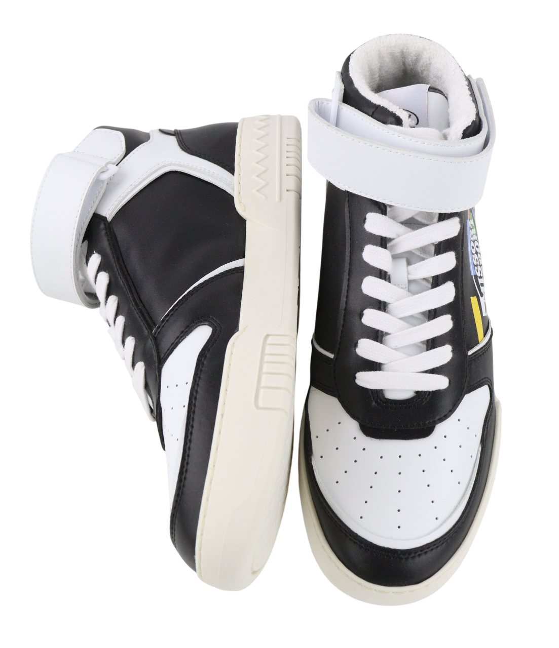 ACBC X MISSONI SHMIBNH unisex sportbačiai su aukštais krepšeliais ir užsegimu logotipu EU41 