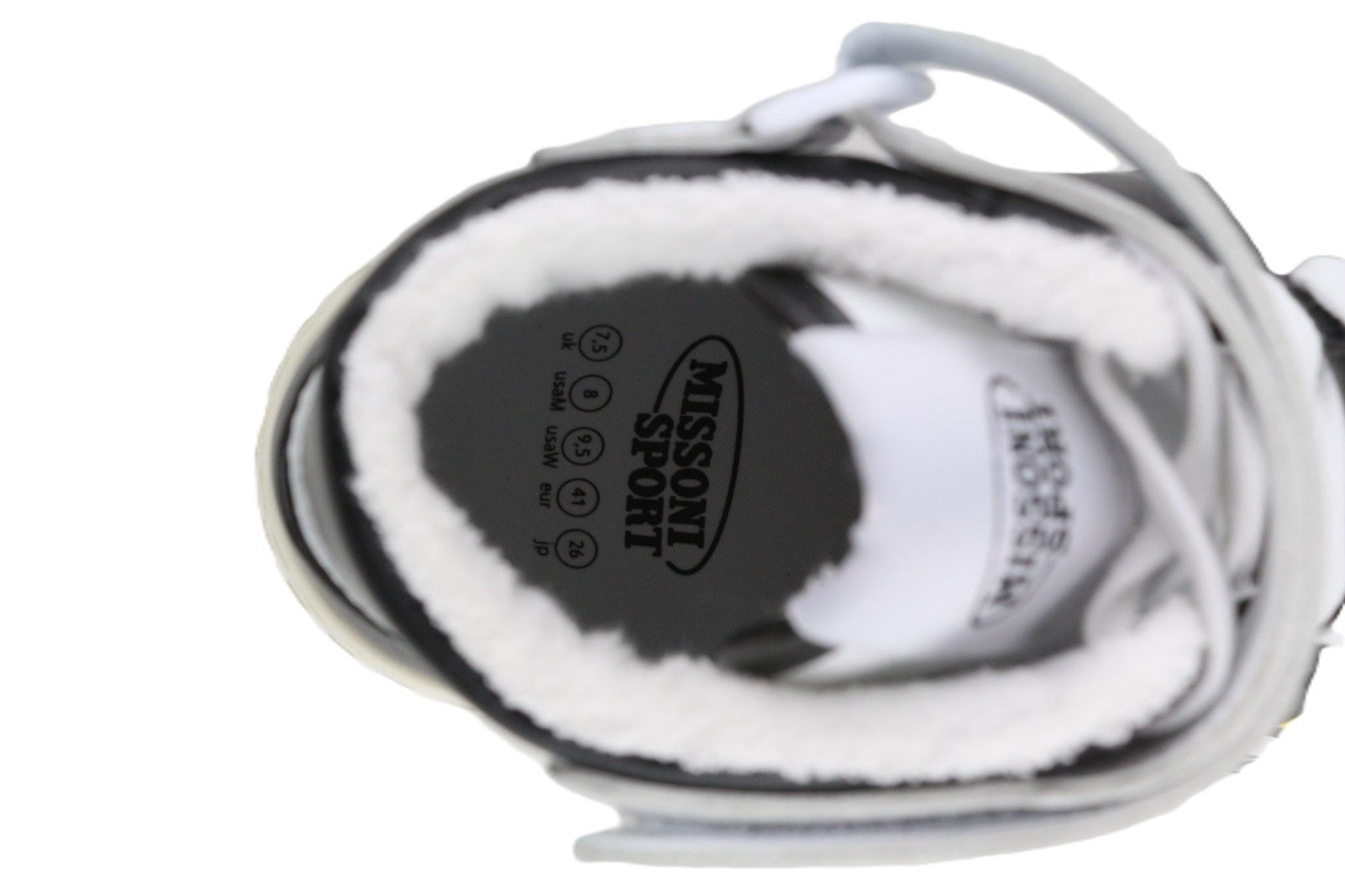 ACBC X MISSONI SHMIBNH unisex sportbačiai su aukštais krepšeliais ir užsegimu logotipu EU41 