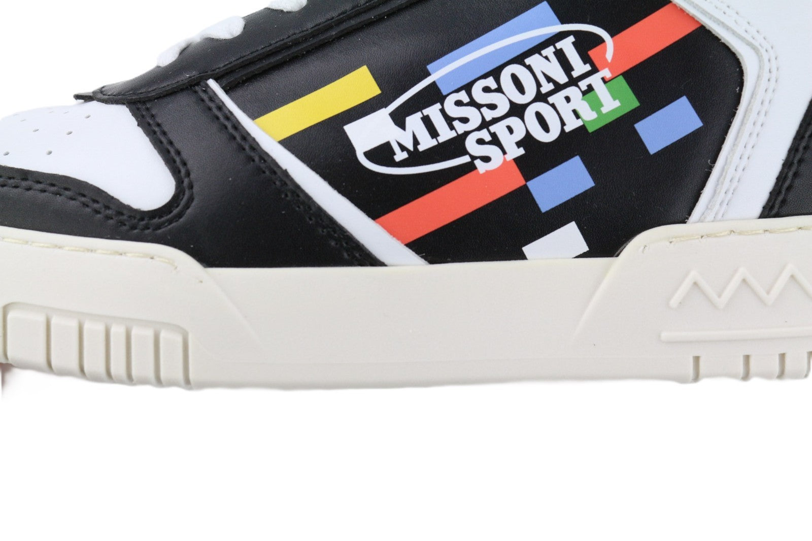 ACBC X MISSONI SHMIBNH unisex sportbačiai su aukštais krepšeliais, EU42, dengti audiniu viduje 