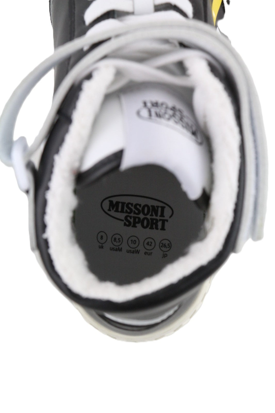 ACBC X MISSONI SHMIBNH unisex sportbačiai su aukštais krepšeliais, EU42, dengti audiniu viduje 