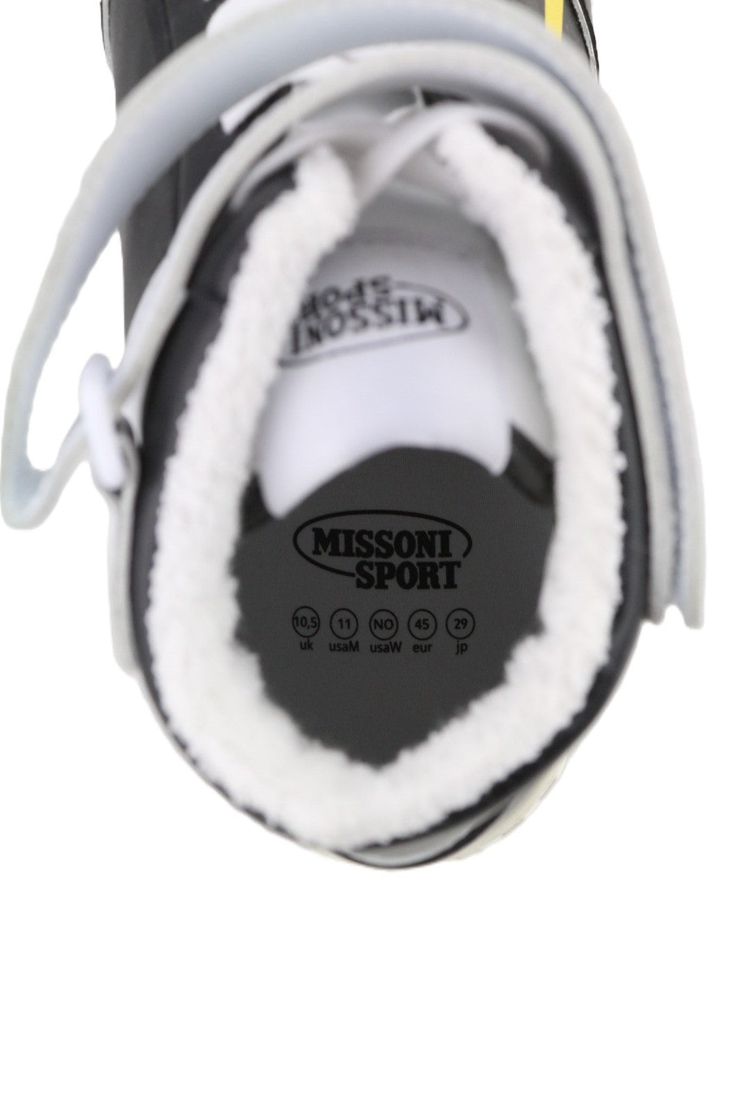 ACBC X MISSONI SHMIBNH unisex sportbačiai su aukštais krepšeliais, EU45, su pamušalu ir dviejų spalvų 