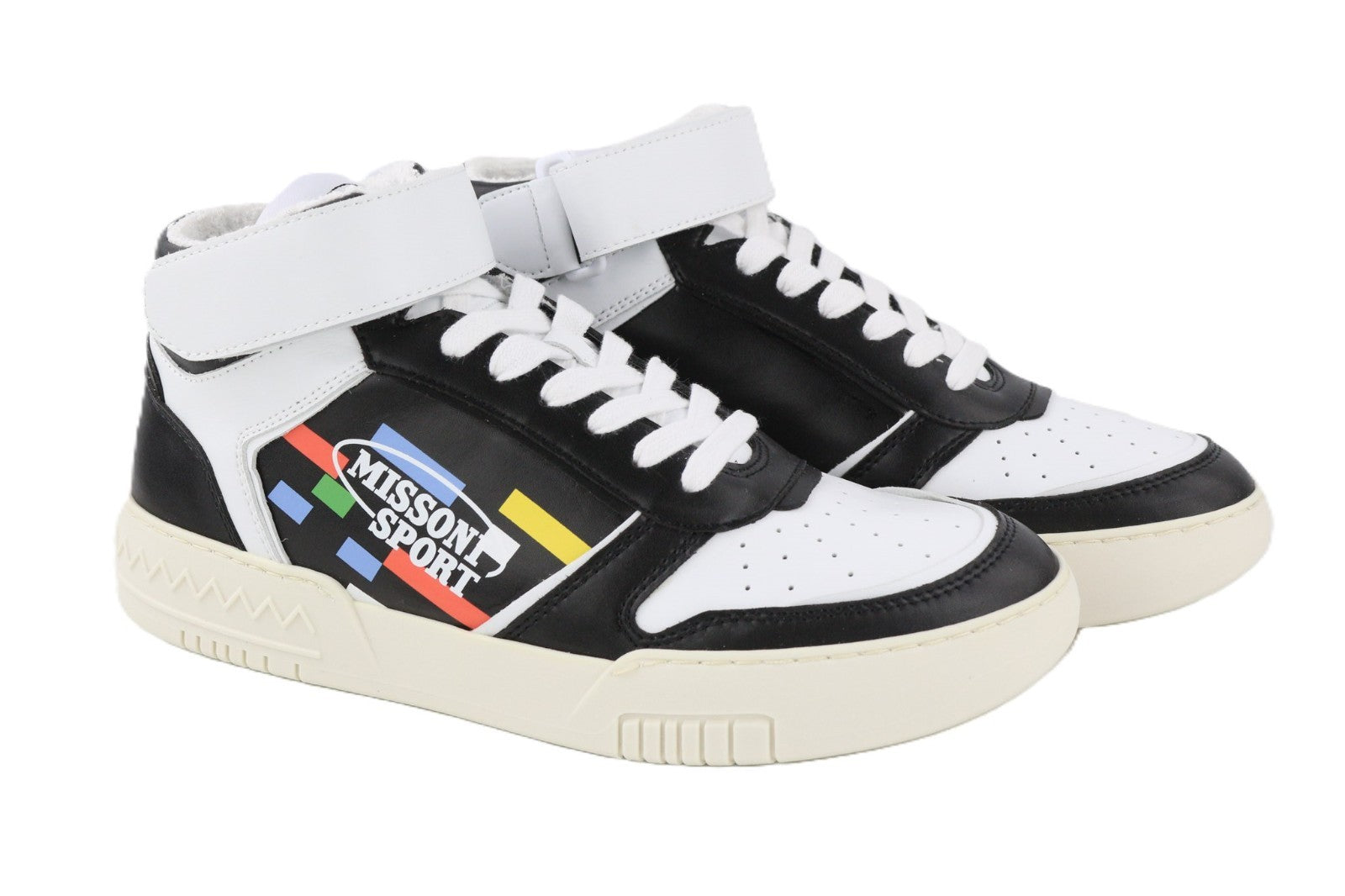 ACBC X MISSONI SHMIBNH unisex sportbačiai su aukštais krepšeliais, EU40, su pamušalu ir dviejų spalvų 