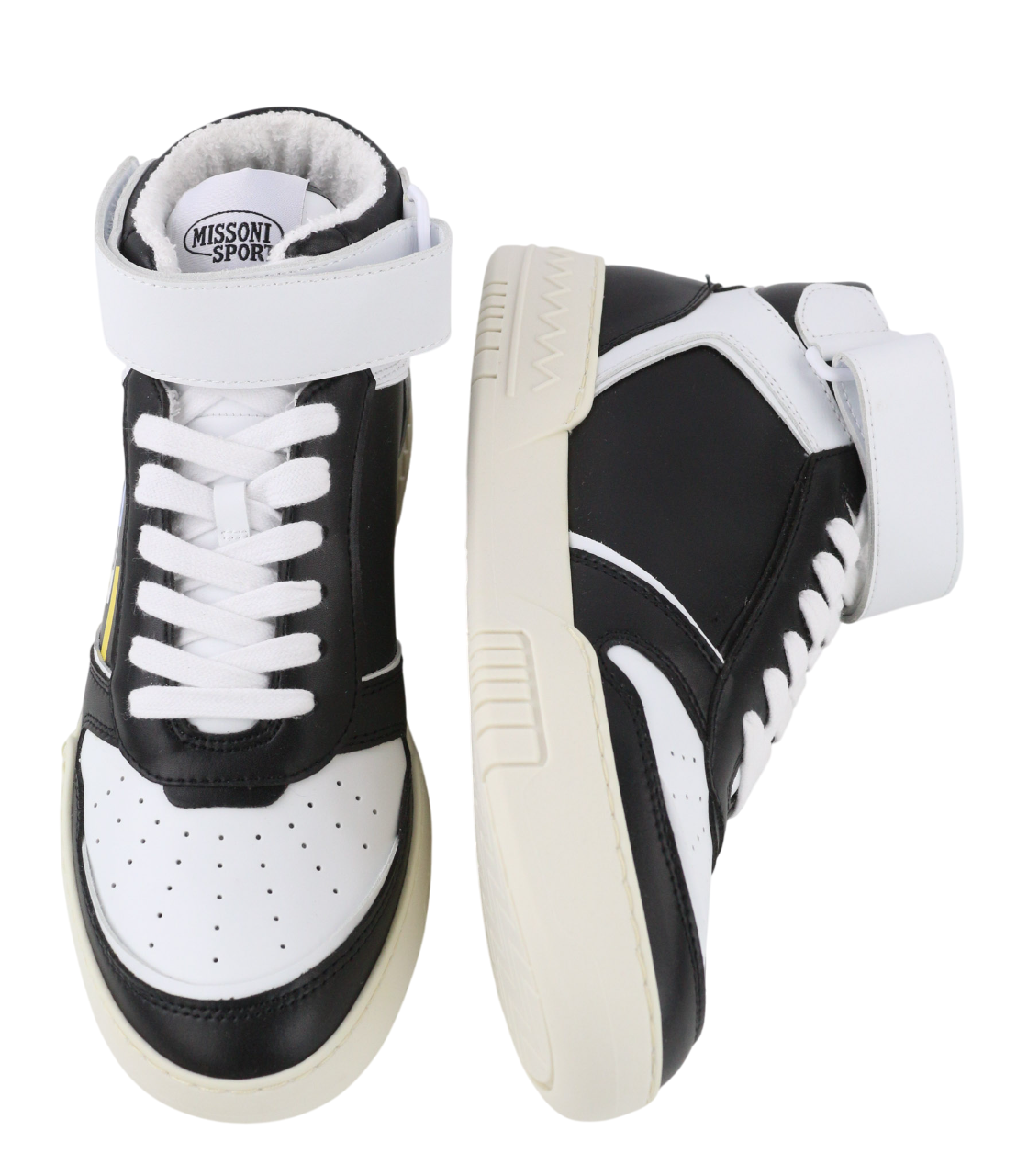 ACBC X MISSONI SHMIBNH unisex sportbačiai su aukštais krepšeliais, EU40, su pamušalu ir dviejų spalvų 