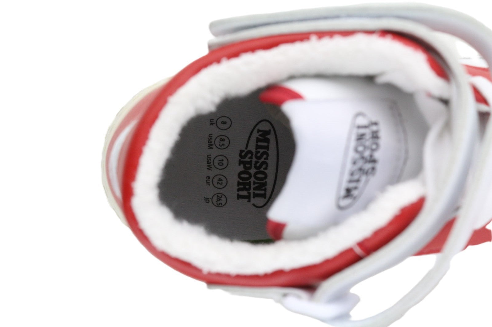 ACBC X MISSONI SHMIBNH unisex sportbačiai su aukštais krepšeliais, EU42, su logotipu ir audinio vidumi. 