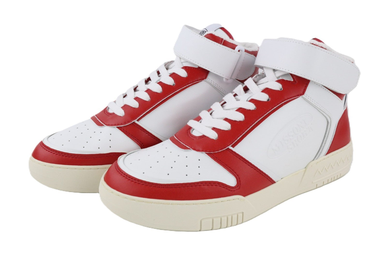 ACBC X MISSONI SHMIBNH unisex sportbačiai su aukštais krepšeliais, dengti audiniu iš logotipo, EU41 