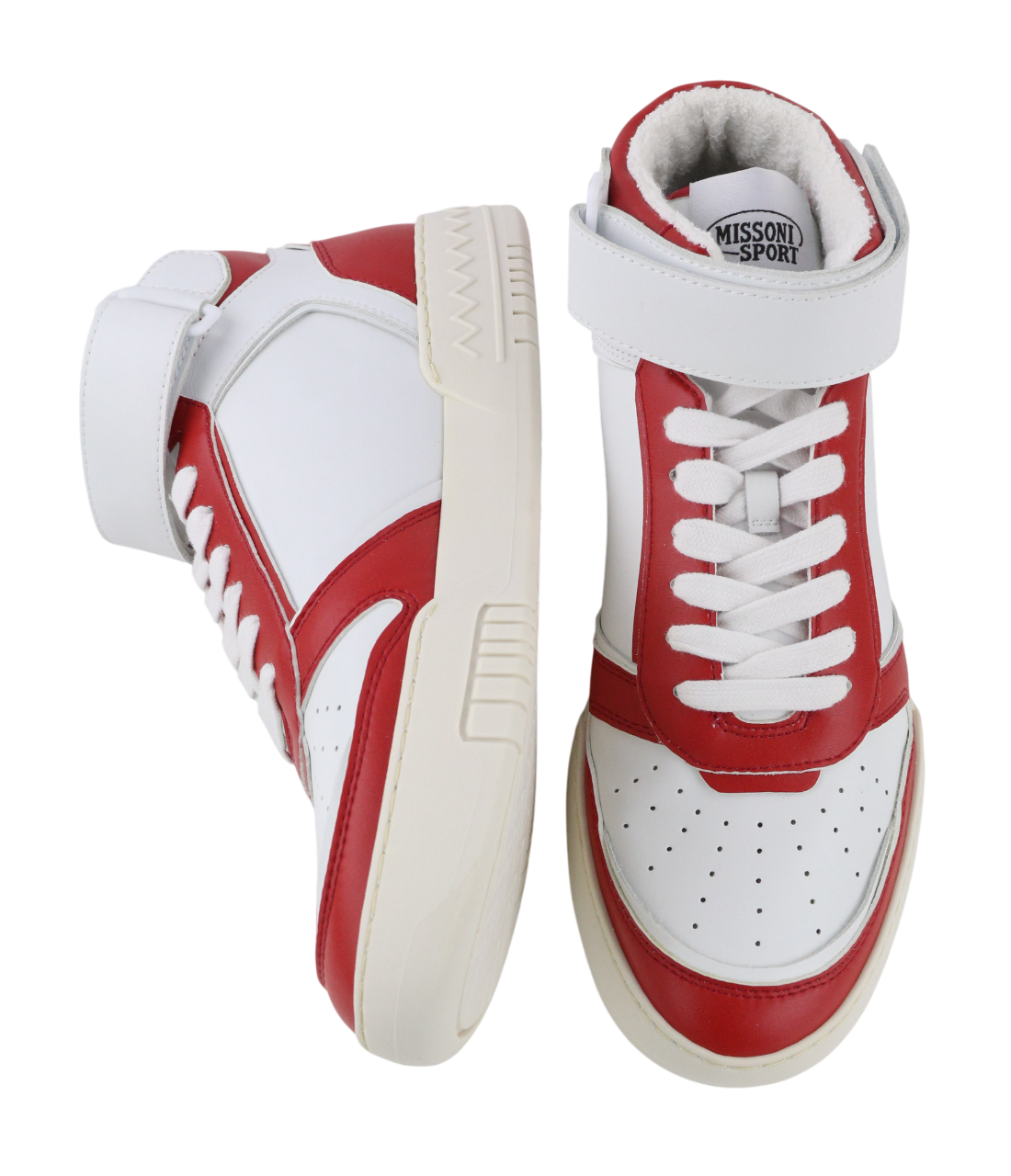 ACBC X MISSONI SHMIBNH unisex sportbačiai su aukštais krepšeliais, EU40, plokščias audinio vidpadis 