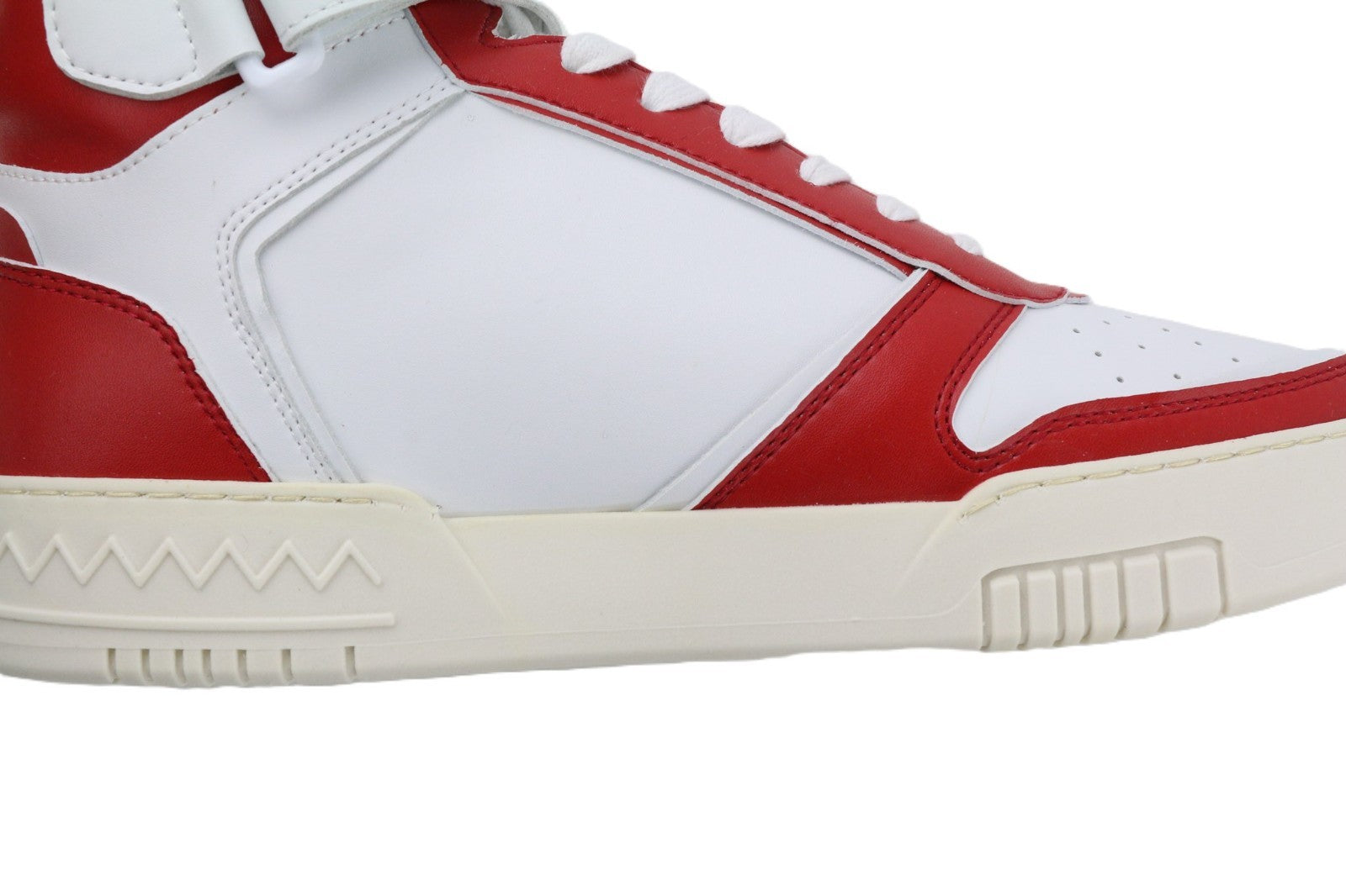 ACBC X MISSONI SHMIBNH Unisex sportbačiai su aukštais krepšeliais, 43 dydžio, balti, apvaliu priekiu. 