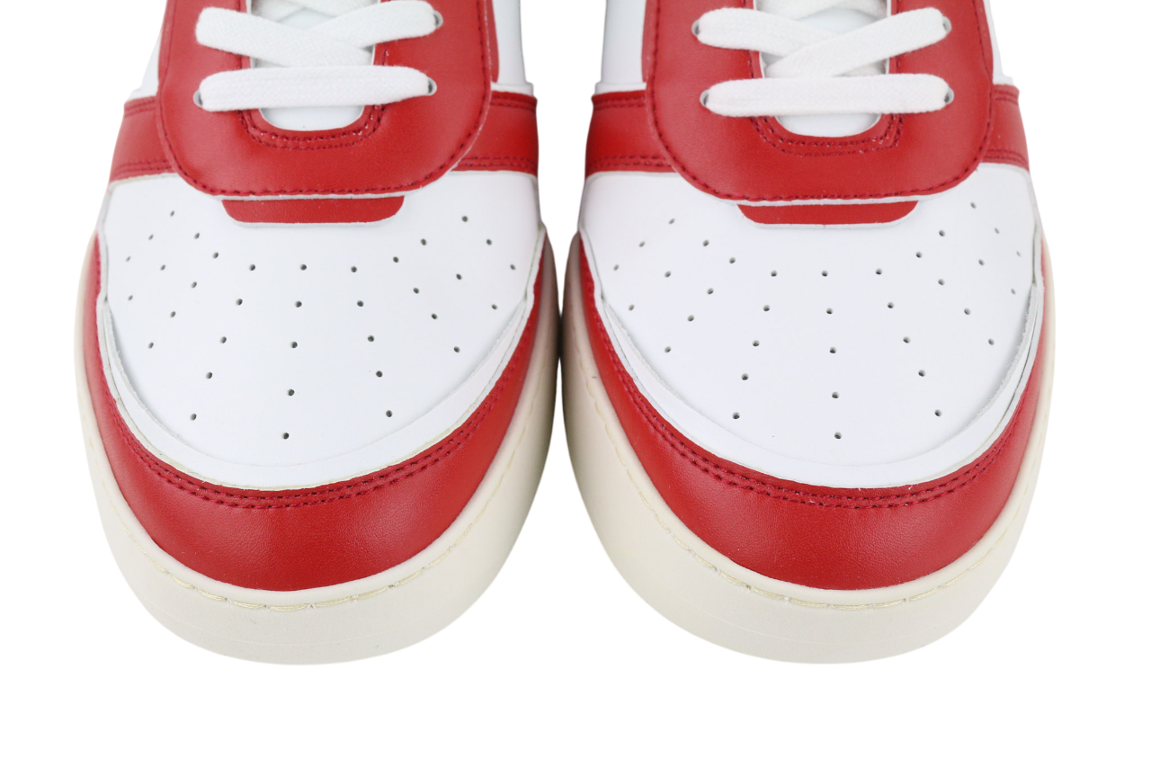 ACBC X MISSONI SHMIBNH Unisex sportbačiai su aukštais krepšeliais, 43 dydžio, balti, apvaliu priekiu. 