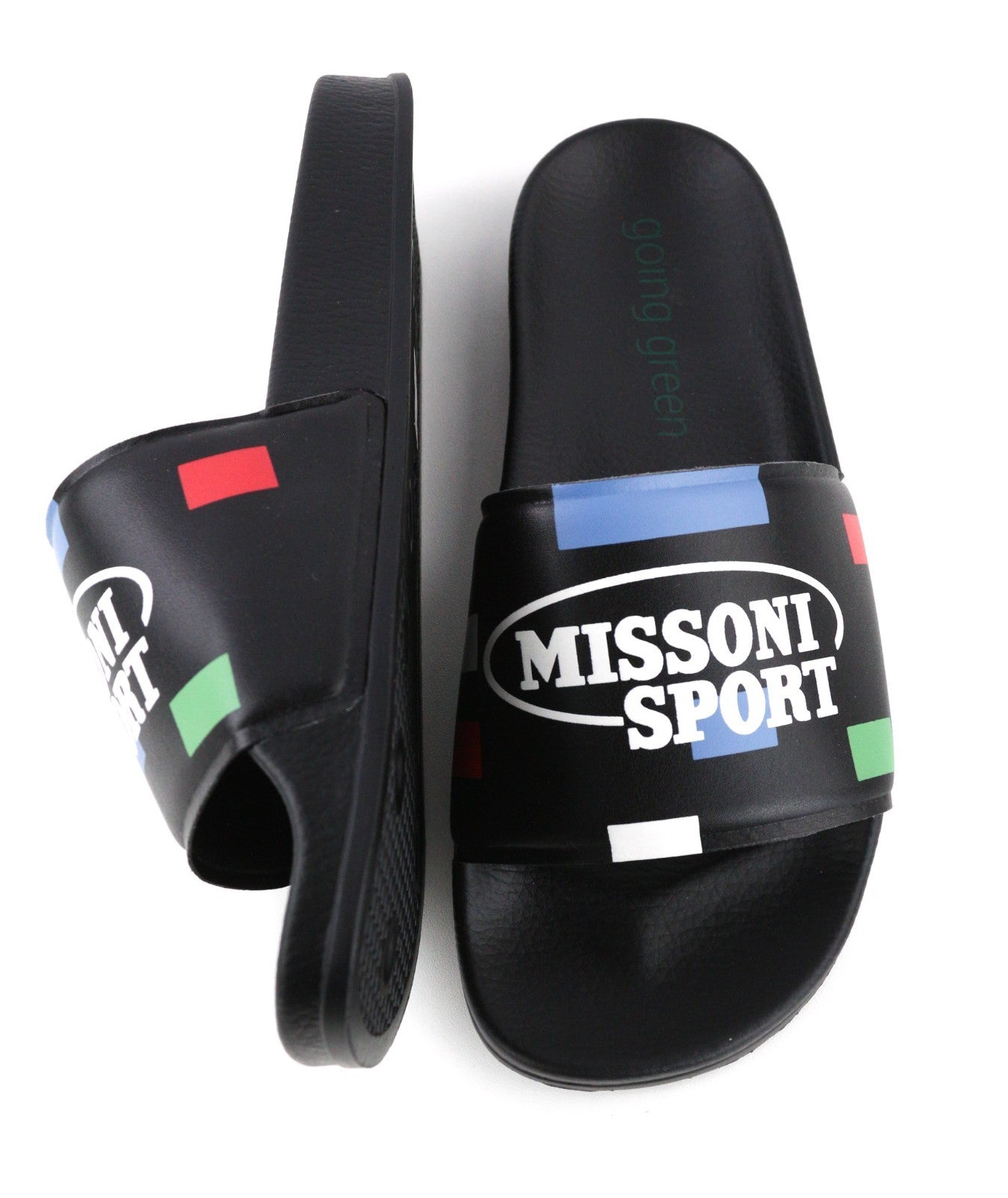 ACBC X MISSONI SHMISPSP „Pixel“ baseino šlepetės unisex basutės, 40 dydžio, margintos, didelės išvaizdos 