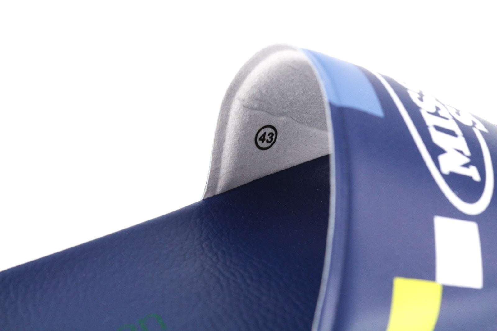 ACBC X MISSONI SHMISPSP „Pixel Pool Slide“ unisex basutės, 43 dydžio, mėlynas guminis padas 