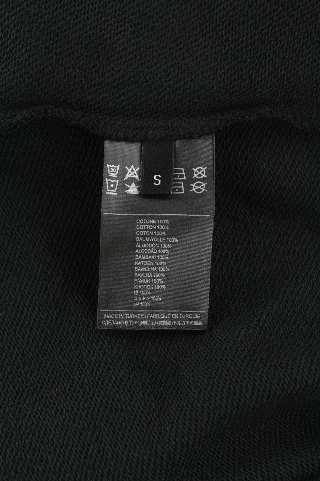 RICHMOND X Women's Sweatshirt S Hoodie Pullover Black Round Neck Long Sleeve