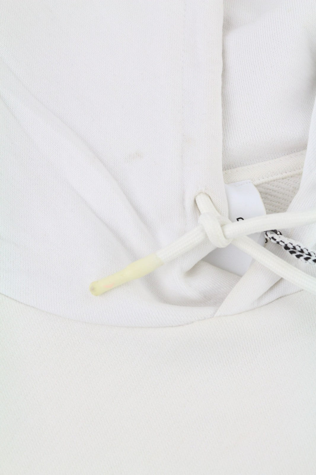 RICHMOND X Men's Sweatshirt S Hoodie White Logo Pullover Pocket Long Sleeve