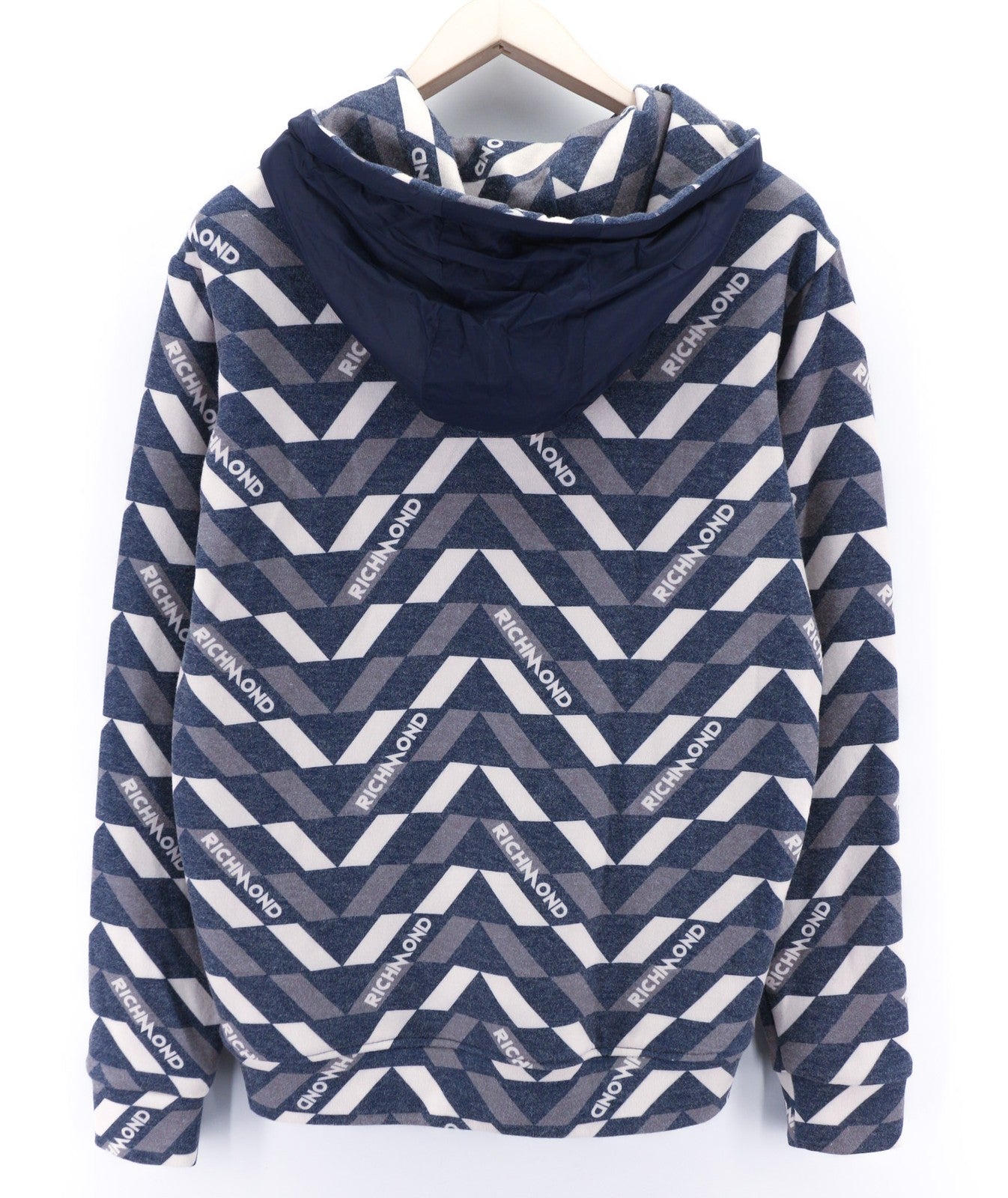 RICHMOND X Men's Sweatshirt M Hoodie Pullover Multicolour Logo Long Sleeve