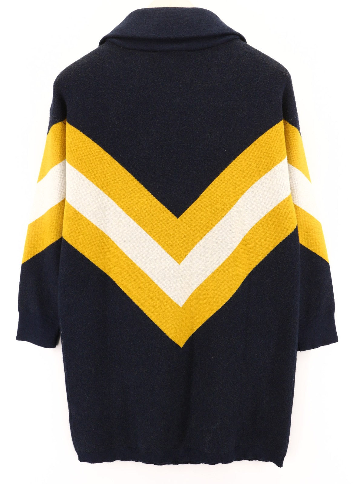 RICHMOND X moteriška megzta suknelė S, spalvinga, ilgomis rankovėmis, be pamušalo 