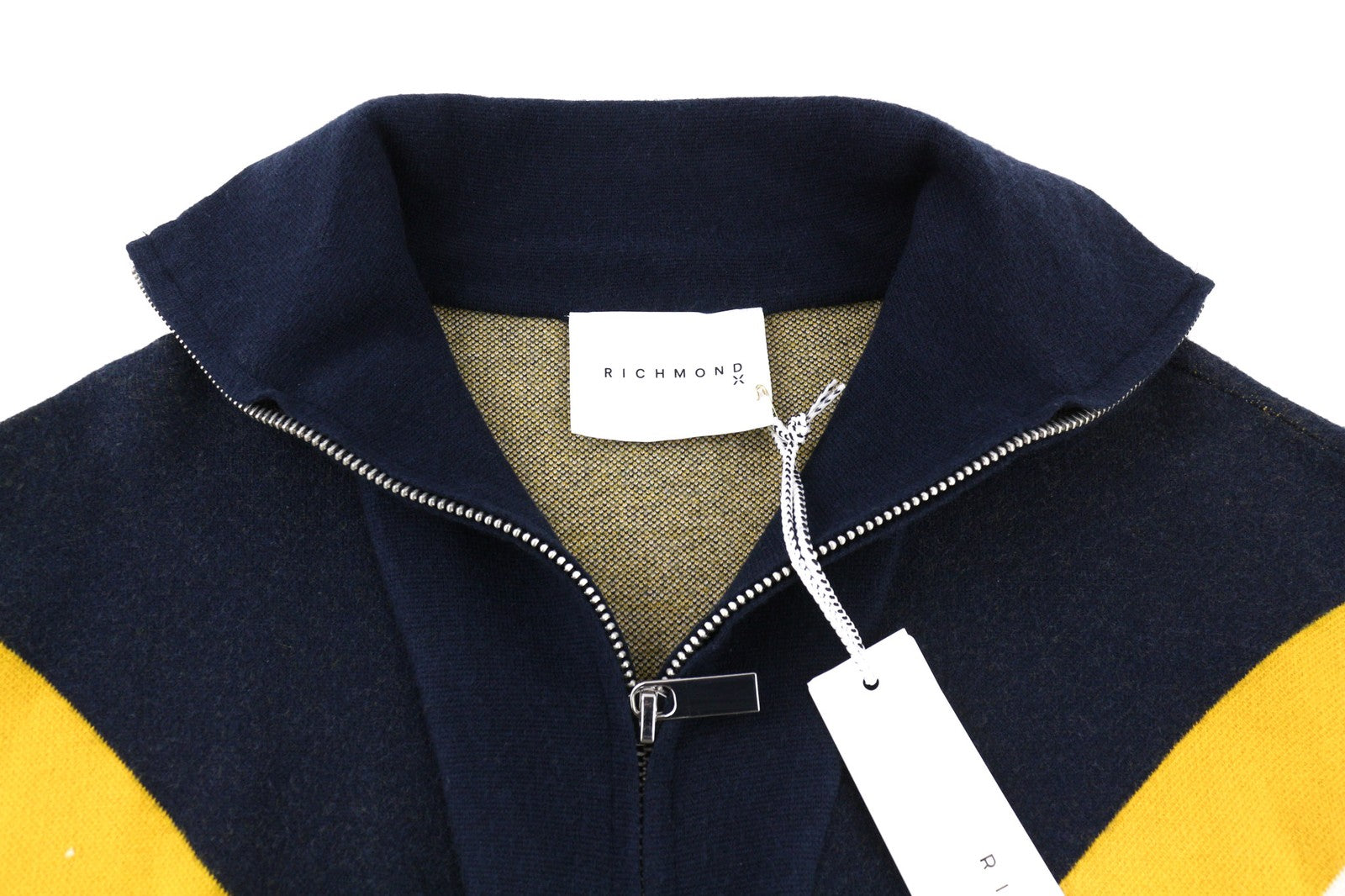 RICHMOND X moteriška megzta suknelė S, spalvinga, ilgomis rankovėmis, be pamušalo 