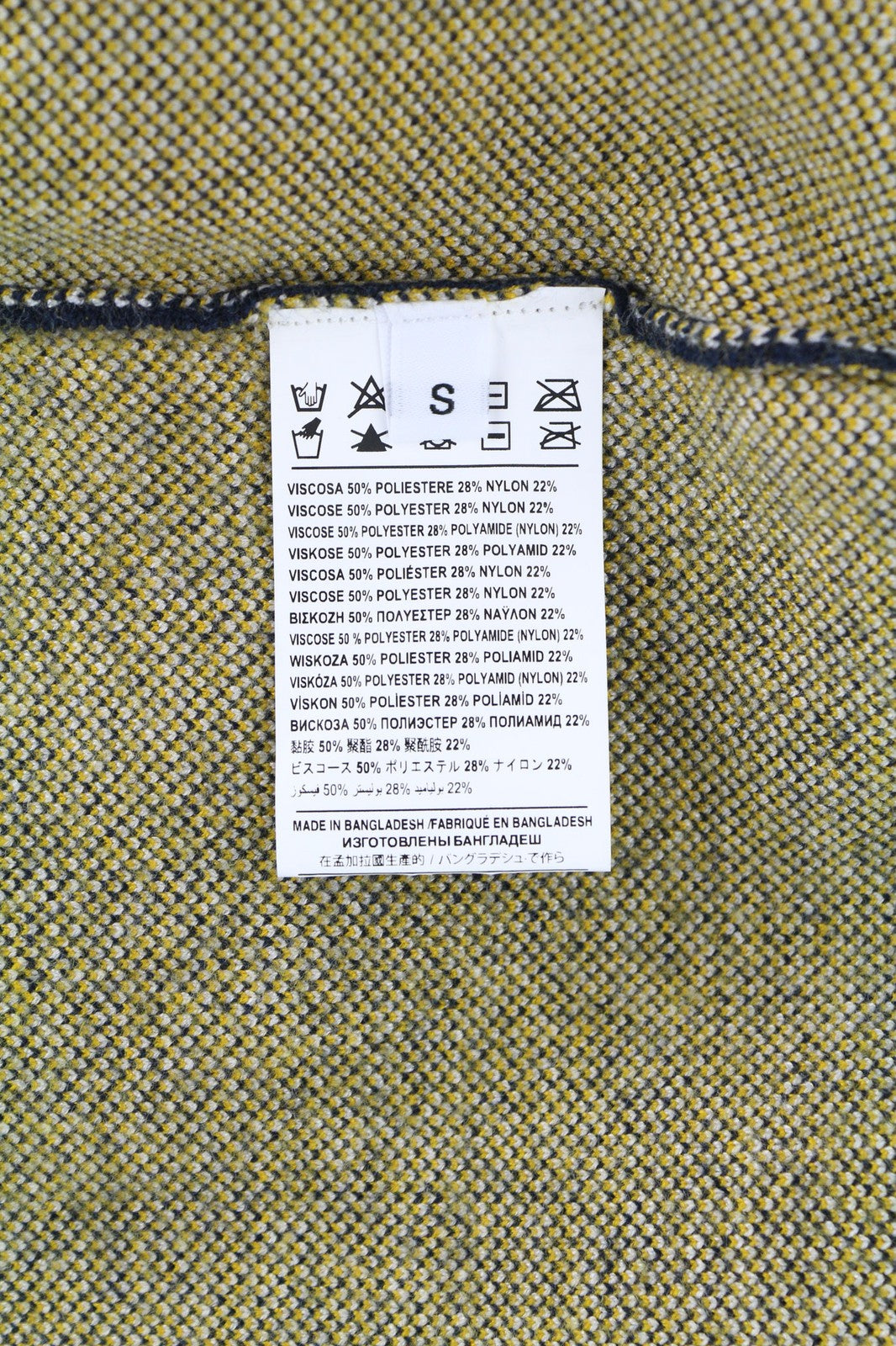 RICHMOND X moteriška megzta suknelė S, spalvinga, ilgomis rankovėmis, be pamušalo 