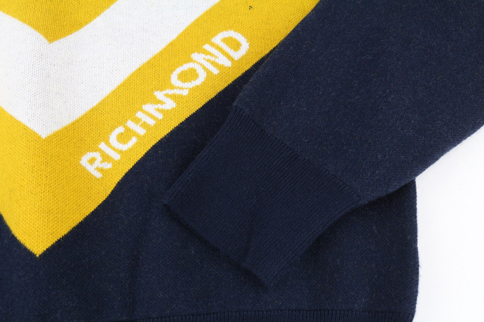 RICHMOND X Women's Jumper S Logo Knit Turtle Neck Long Sleeve Stretch Fit