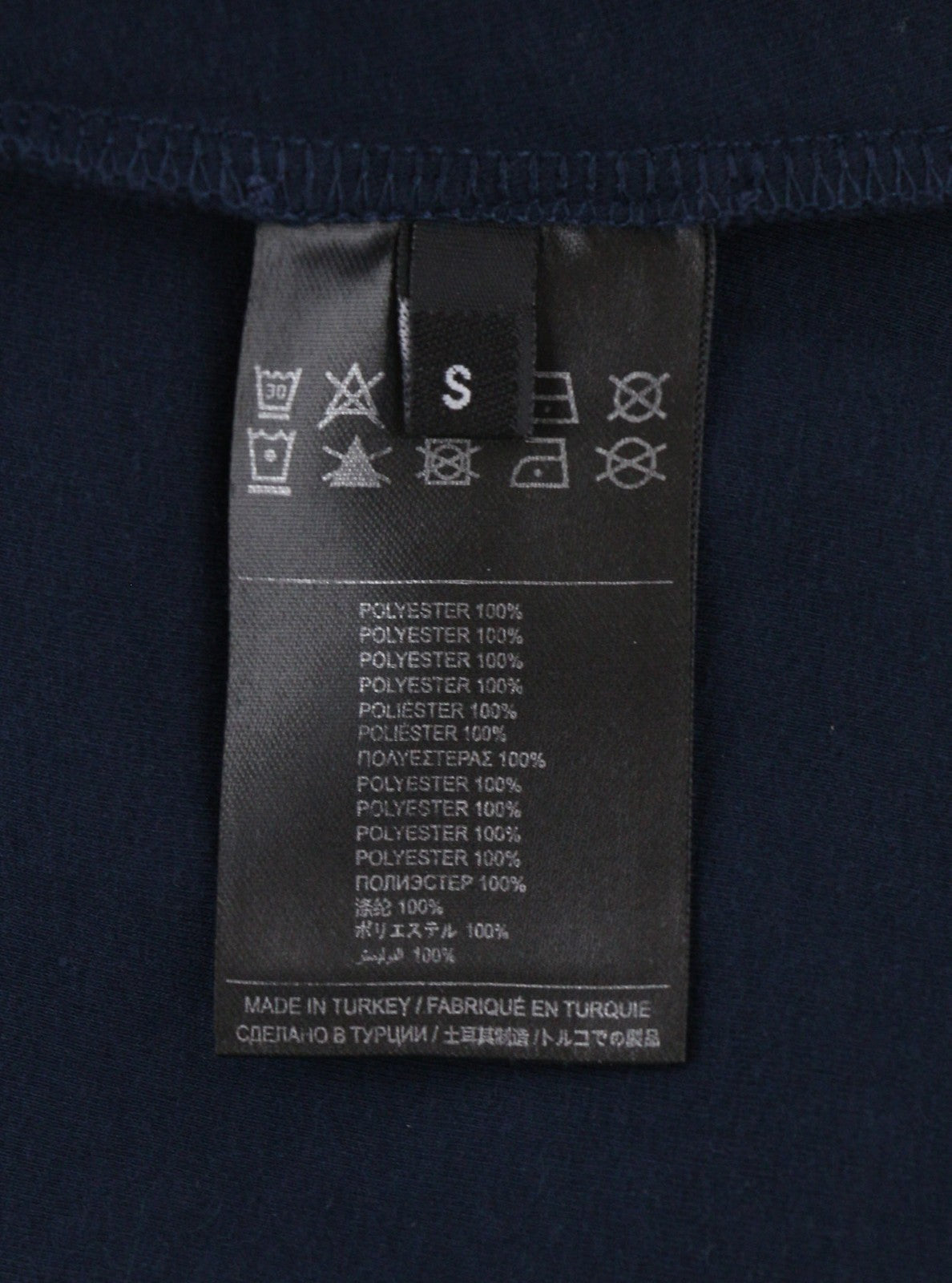 RICHMOND X Women's Jumper S Sapphire V-Neck Logo Pullover Long Sleeve Knit