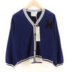 Blue Viscose Cardigan