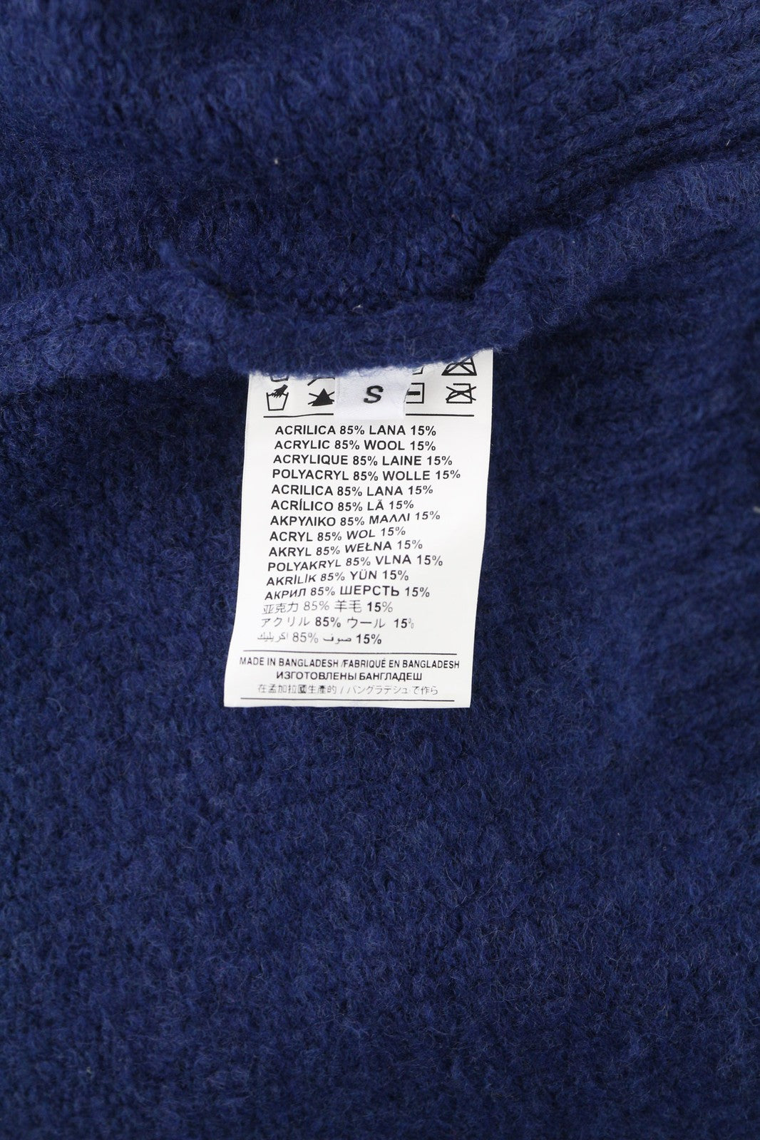 RICHMOND X Women's Jumper S Wool Knit Pullover Long Sleeve Embroidered Logo