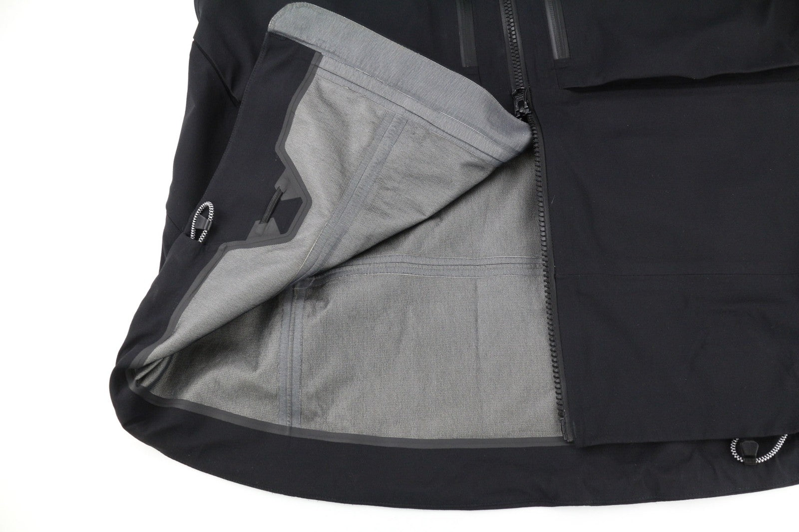 THE NORTH FACE Women's Summit L5 Futurelight Jacket M Black Hooded Seam Taped