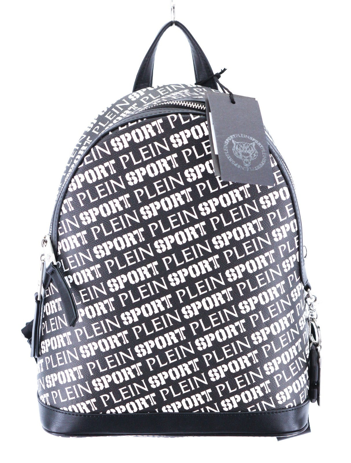 PHILIPP PLEIN moteriška kuprinė, vieno dydžio, „Red Hill“ metalinis žavesio rankinukas su dviguba rankena 