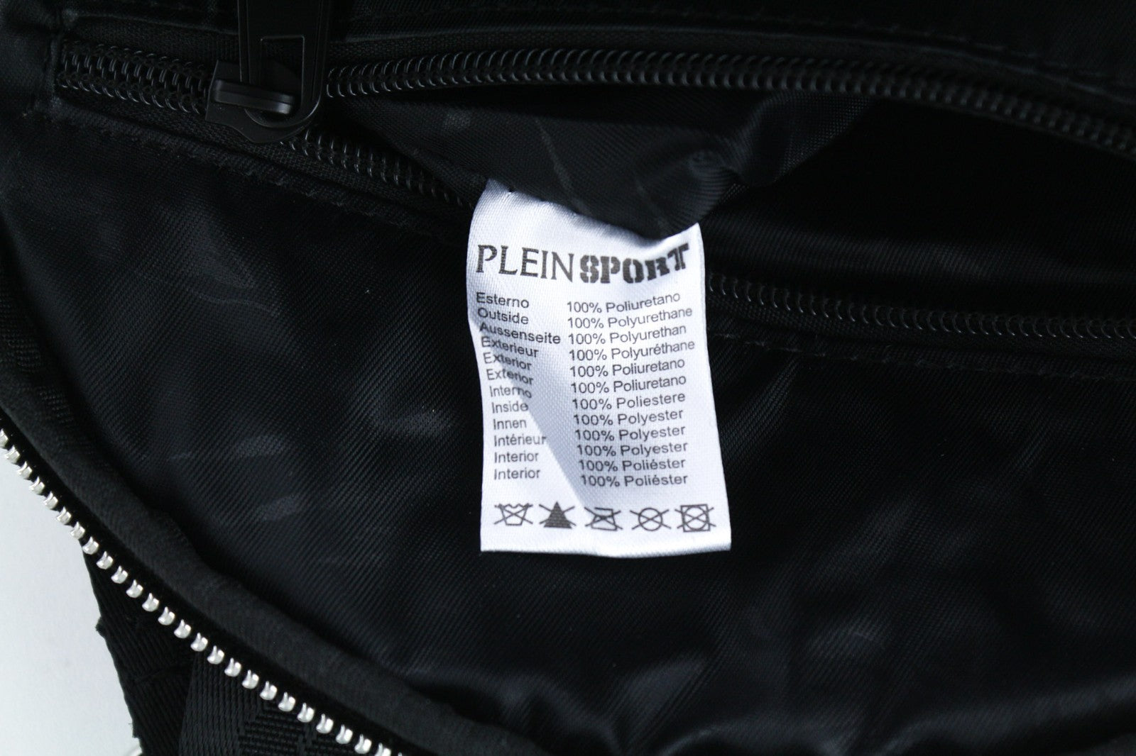 PHILIPP PLEIN moteriška kuprinė, vieno dydžio, Lindsey, juoda, su pamušalu, kišene ir dviem rankenomis 