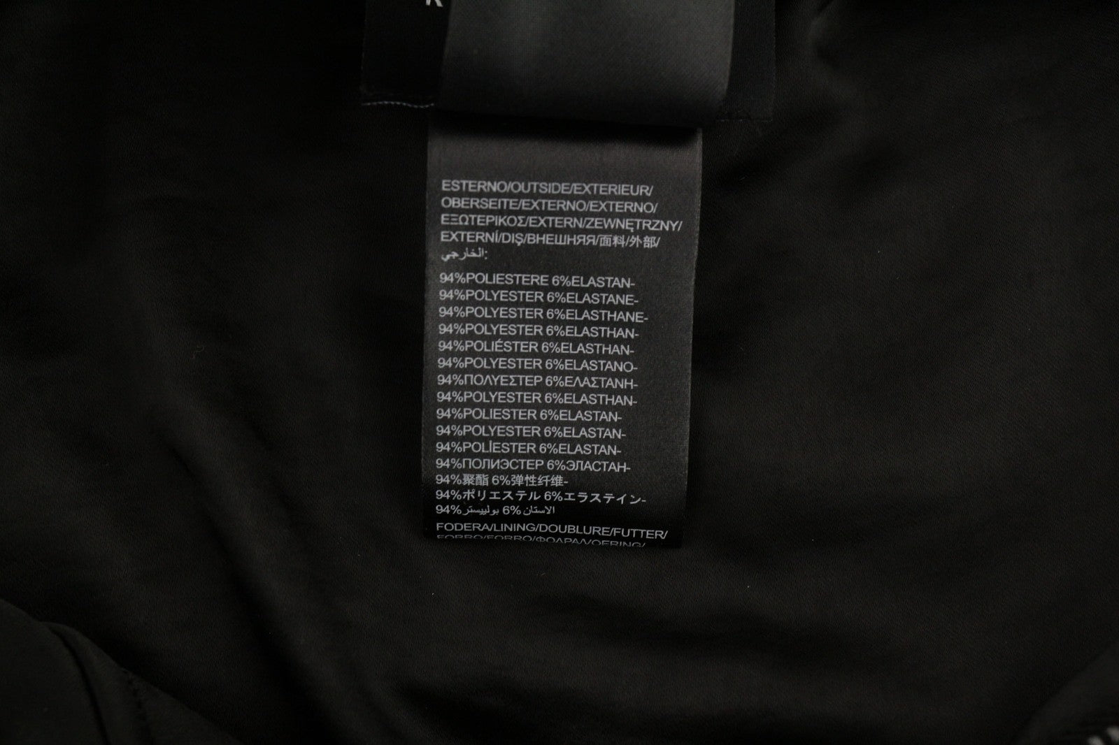 RICHMOND X Women's Sweatshirt 40 Black Two-Way Zip Cropped Hooded Strap Detail