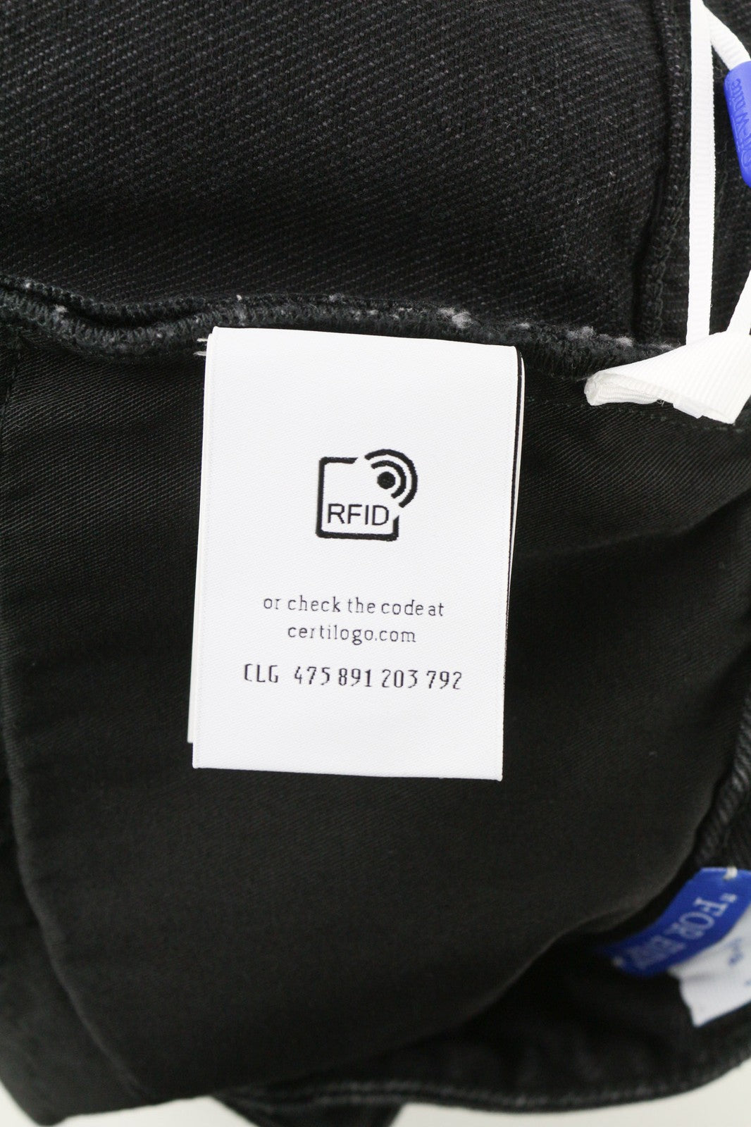 OFF-WHITE Women's Jeans W28 Black Slim Flare Vintage Pure Cotton Denim Casual