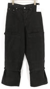 Black Canvas Trousers