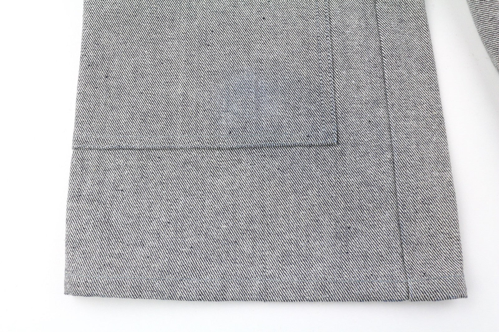 HERON PRESTON vyriškos kelnės M dydžio, skalbtos, šviesiai mėlynos, tiesios medvilninės kelnės su sagomis 