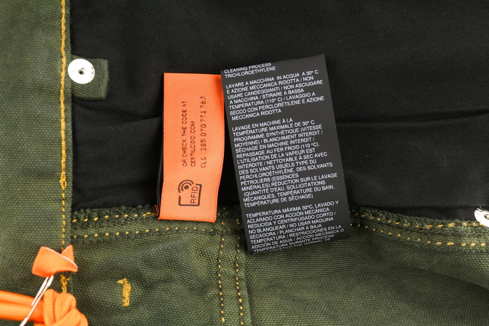 HERON PRESTON vyriškos kelnės, žalios, medvilninio lino mišinio, su užtrauktuku, RRP450 