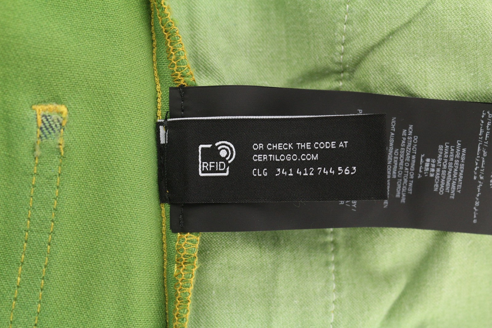 ALANUI Women's Jeans W29 Magic Journey Blue Green Wide Fit Tye-Dye RRP649