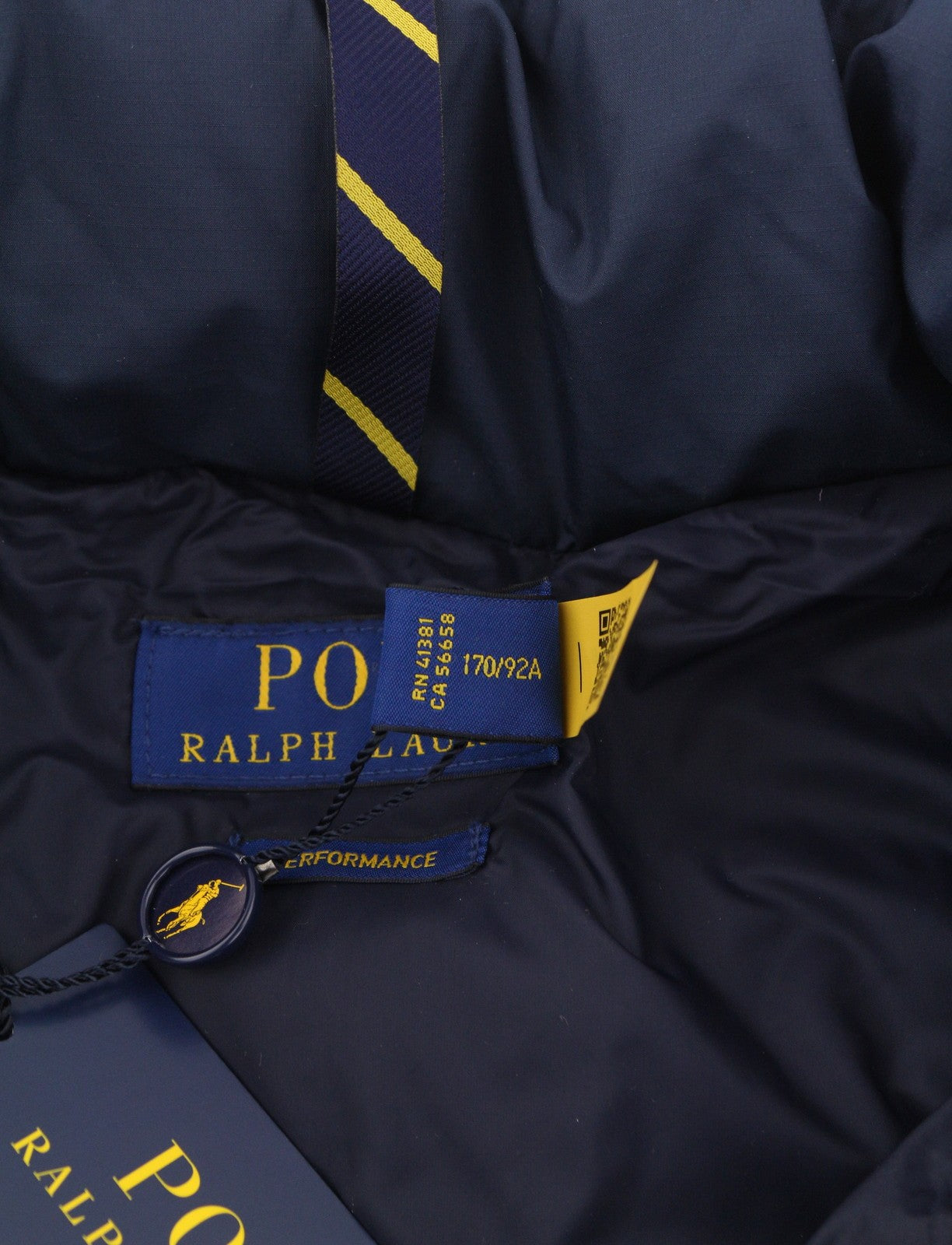 RALPH LAUREN El Cap vyriška liemenė S mėlyna dygsniuota pūkinė liemenė RRP439 