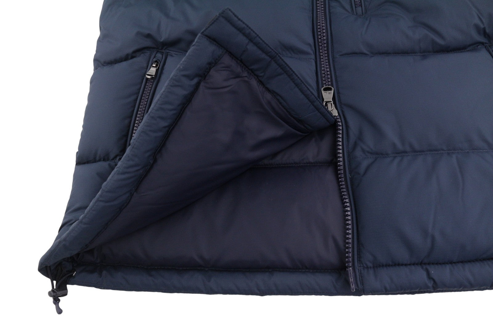 RALPH LAUREN El Cap vyriška liemenė S mėlyna dygsniuota pūkinė liemenė RRP439 