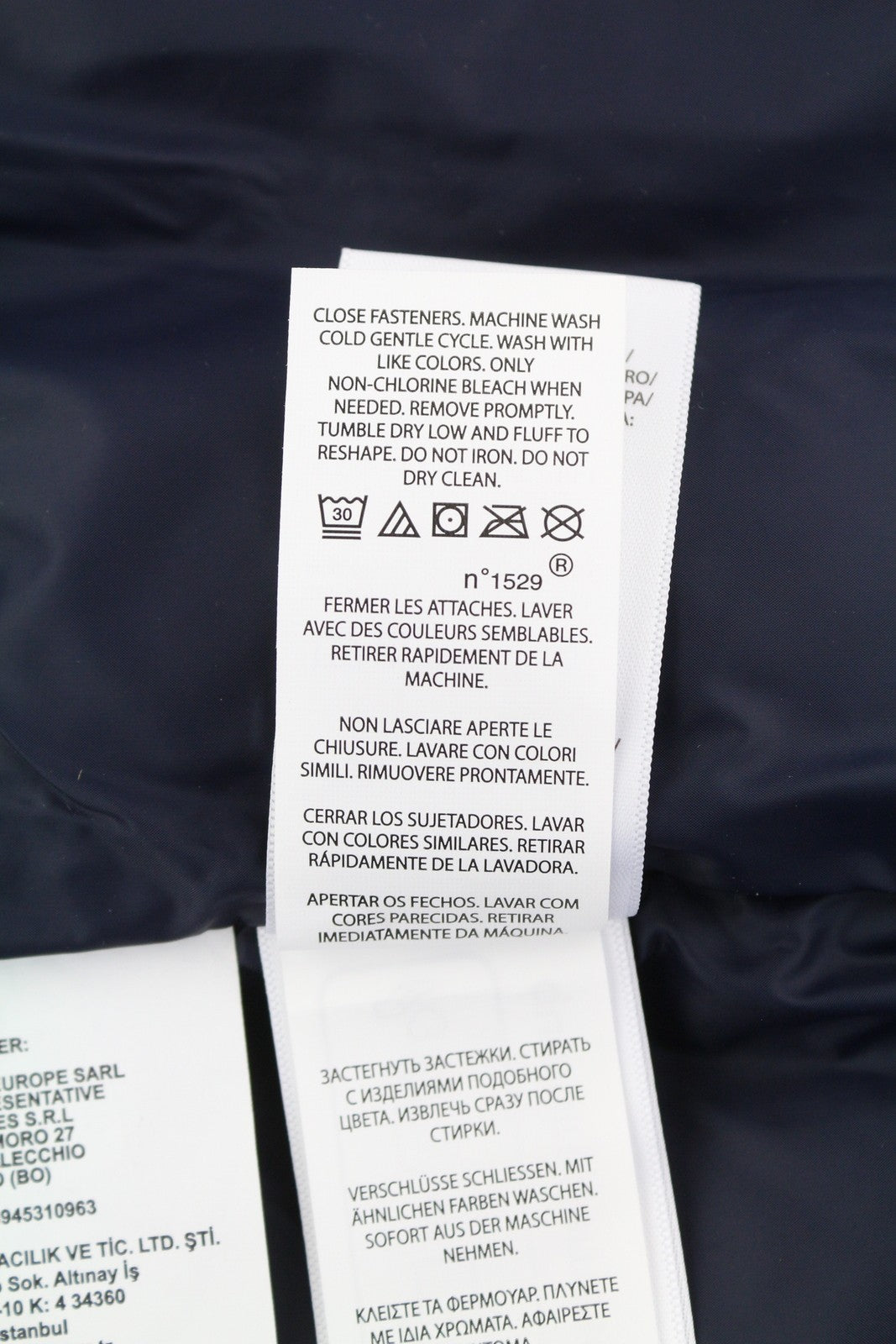 RALPH LAUREN El Cap vyriška liemenė S mėlyna dygsniuota pūkinė liemenė RRP439 