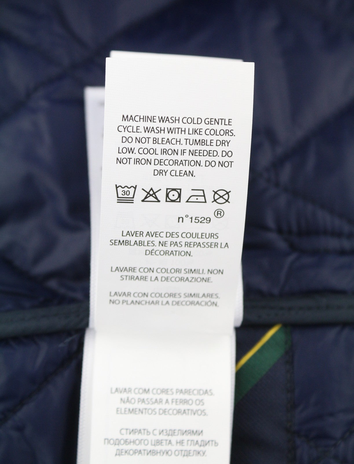 RALPH LAUREN Beaton vyriška liemenė S mėlyna velveto apipjaustyta dygsniuota logotipu RRP310