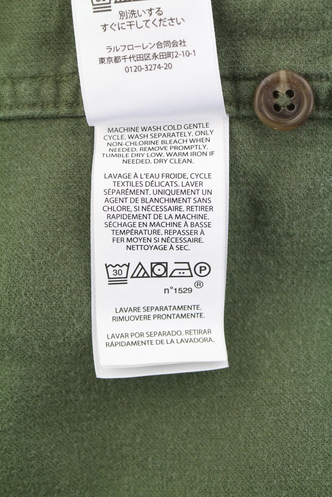 RALPH LAUREN vyriški marškinėliai M žali, velveto, klasikinio kirpimo, su užtaisytomis kišenėmis, laisvalaikio stiliaus. 